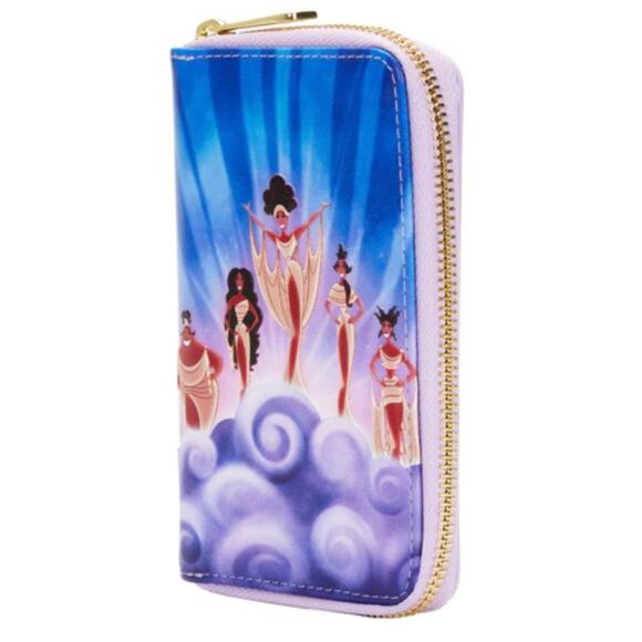 Loungefly Hercules Muses Clouds Zip Around Wallet - Picture 2 of 13